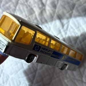 Majorette No. 373 Neoplan Jetliner die-cast toy bus Hewlett Packard see us on 87